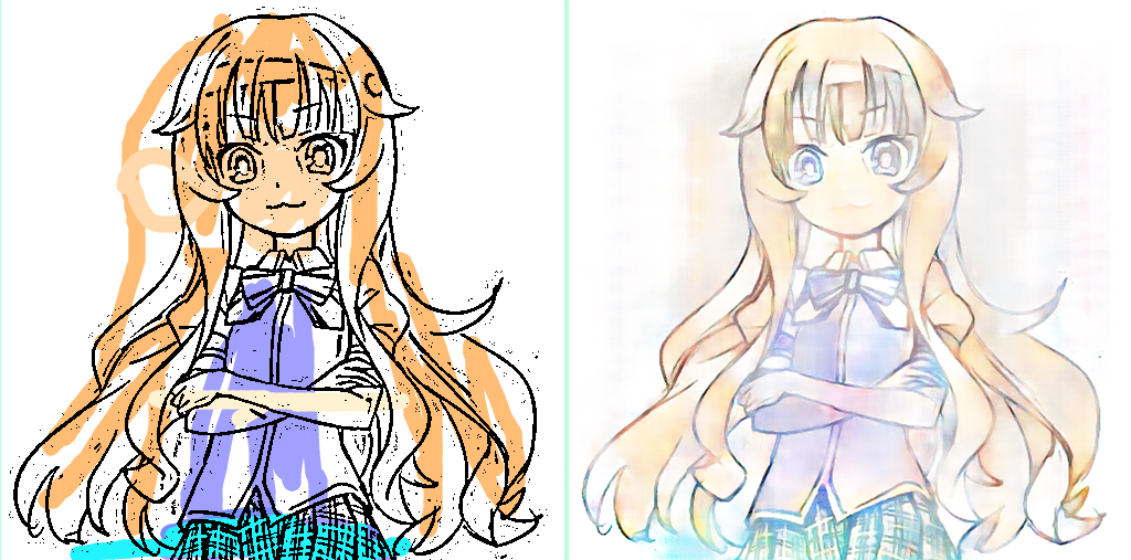 Deepcolor: automatic coloring and shading of manga-style lineart