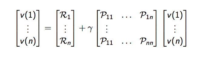 Vector Bellman Equation