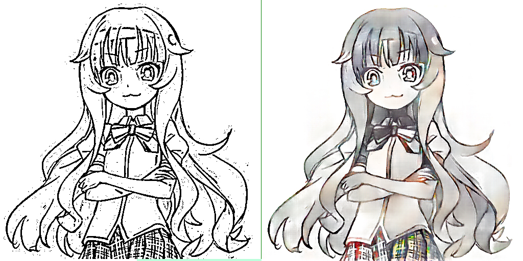 Deepcolor: automatic coloring and shading of manga-style lineart